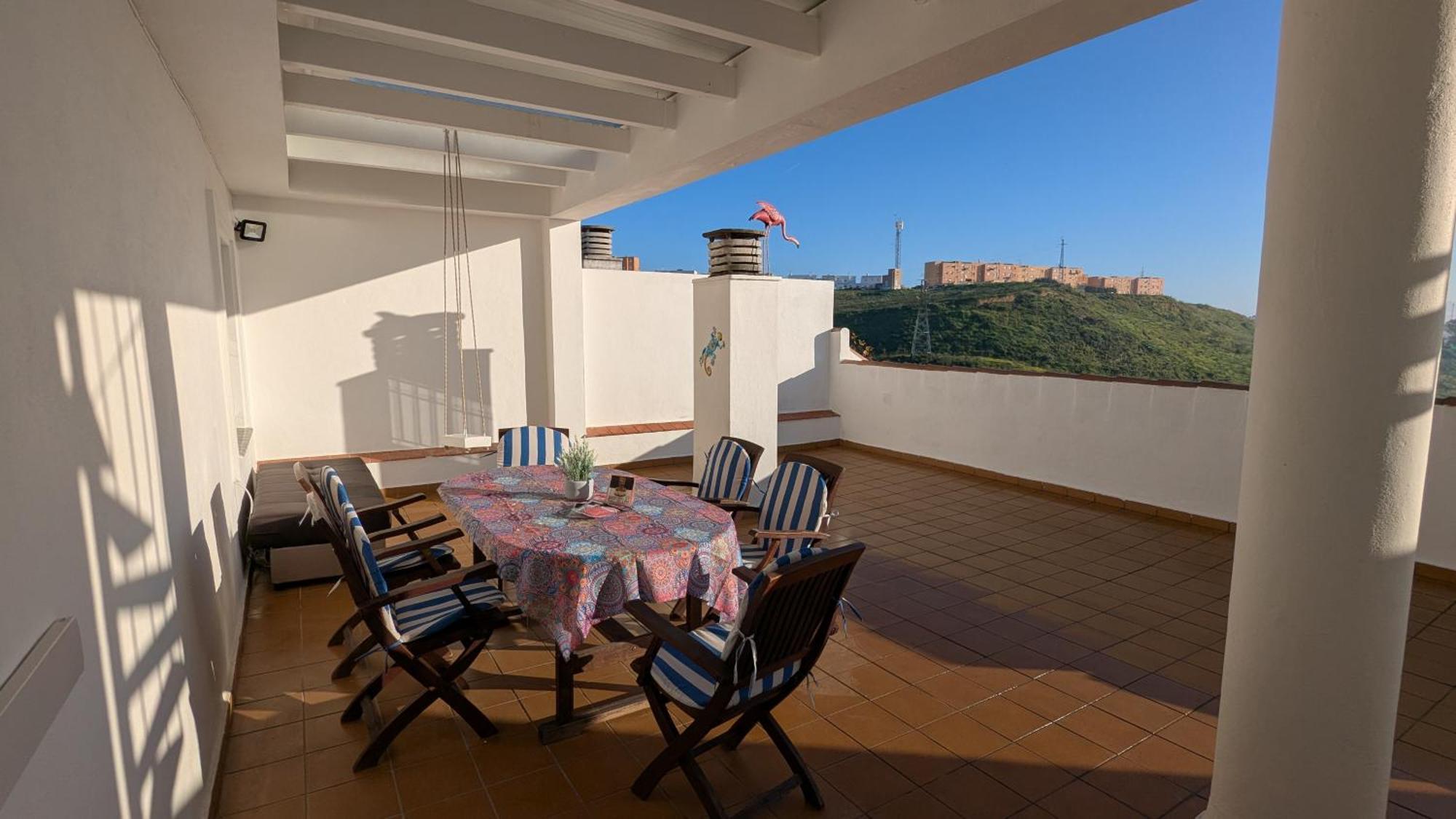아르코스델라프론테라 Atico Arcos Terraza Relax 아파트 외부 사진